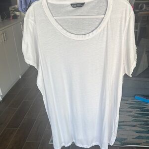 White Women's Long Flowy Top size 18-20